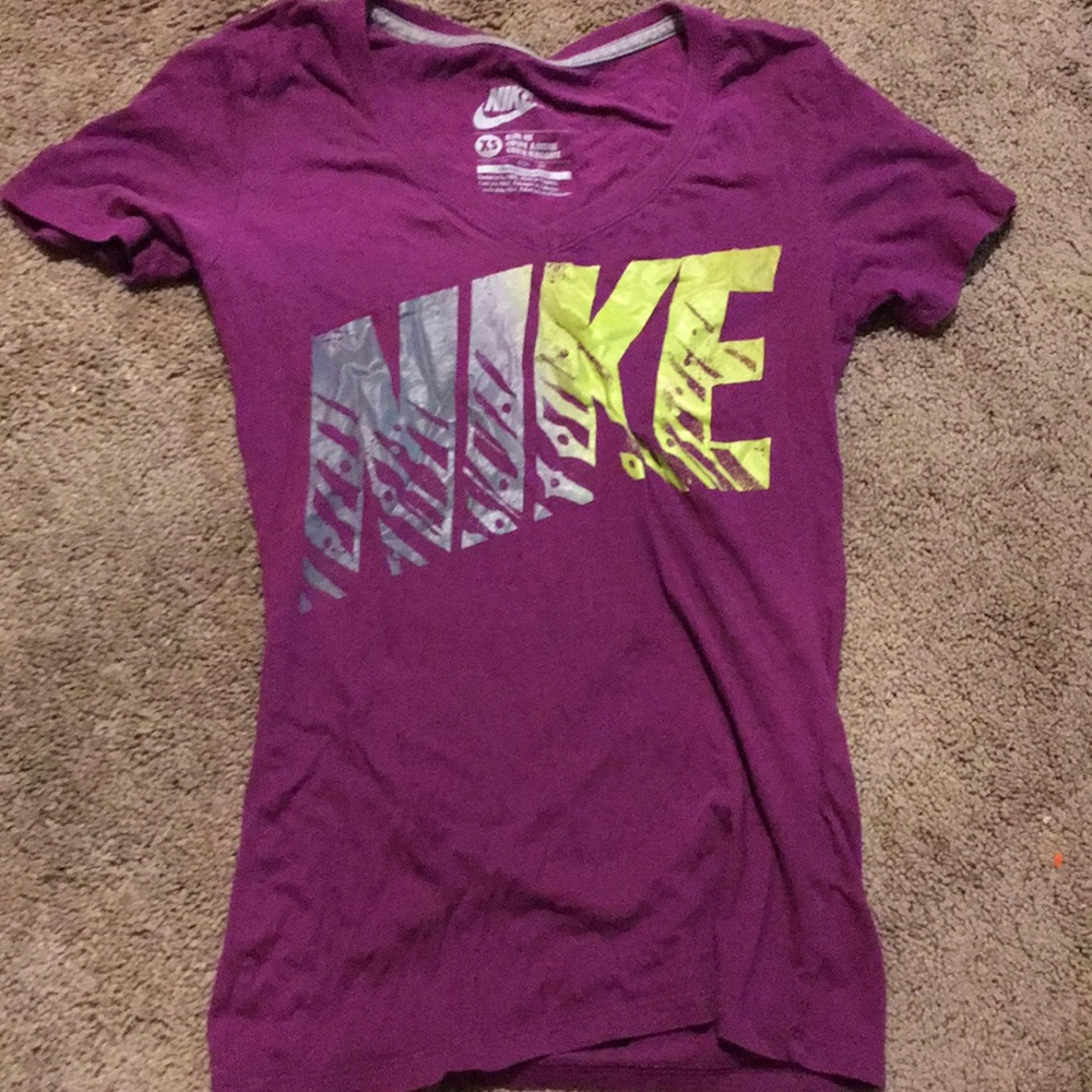 A Nike v neck t shirt